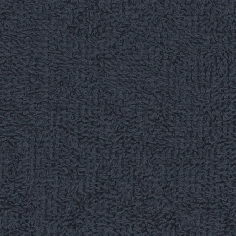 Close-up of Kaag Ink, a ink blue black bouclé fabric