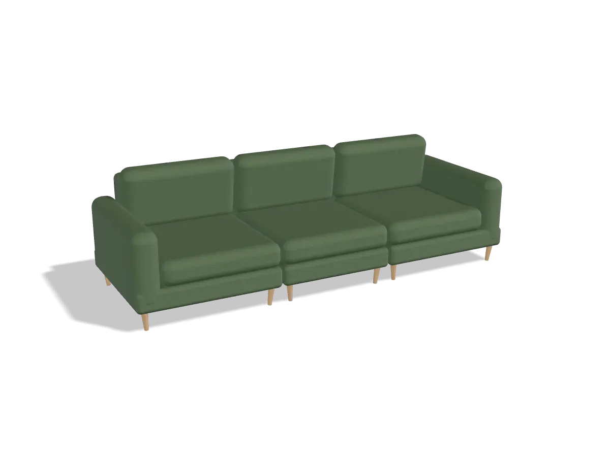 Tessel One Trio in wool moss