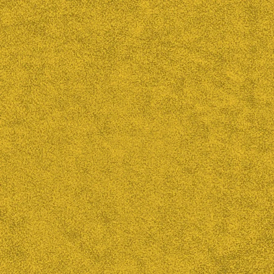 Close-up of Ijssel Ochre, a ochre yellow recycled velvet fabric