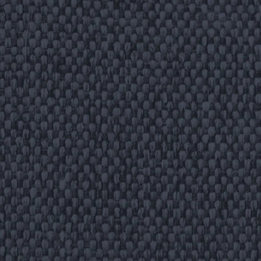 Close-up of Veluwe Ink, a ink blue black wool fabric