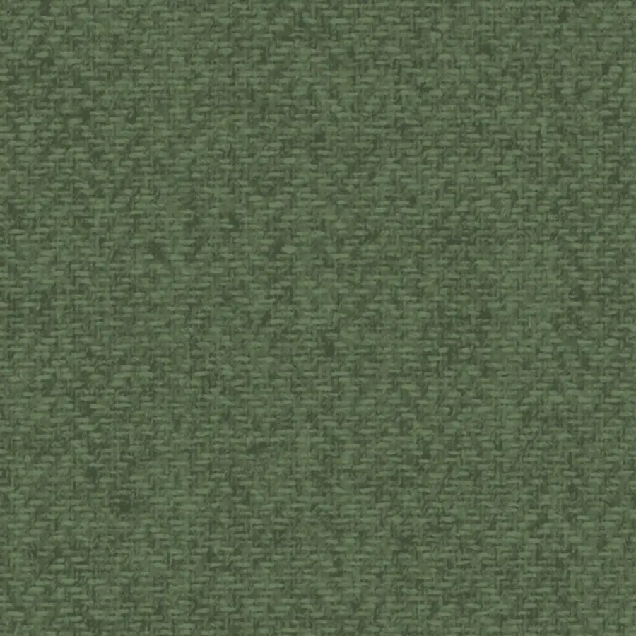 Close-up of Veluwe Moss, a moss green wool fabric